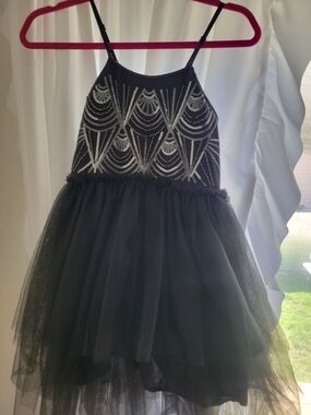 Cotton ON Kids Black Party Dress